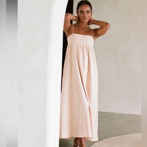 SABO Apricot Maxi Dress, Size Small